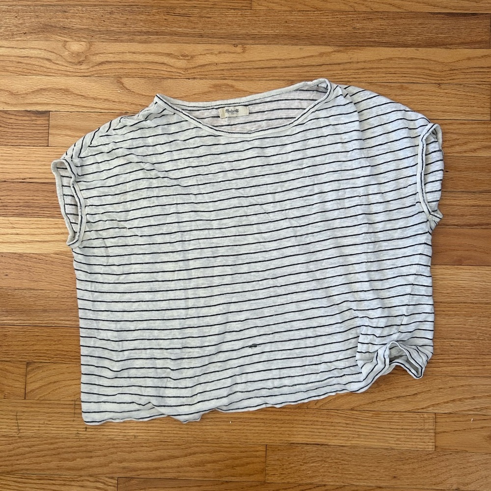 Madewell Linen T Shirt